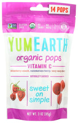 Yum Earth Organic Vitamin C Pops Assorted 3 Oz
 | Pack of 6 - PlantX US