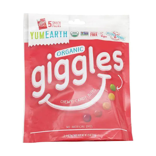 YumEarth - Candy Giggles, 2.5 oz | Pack of 12