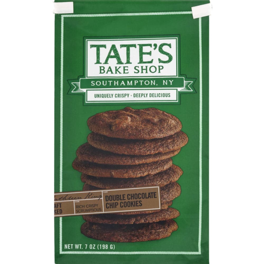 Tates - Bake Shop Double Chocolate Chip Cookies  7 OZ - (Pack of 6)