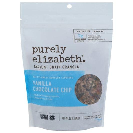 Purely Elizabeth - Vanilla & Chocolate Chip Granola 12 OZ - (Pack of 6)