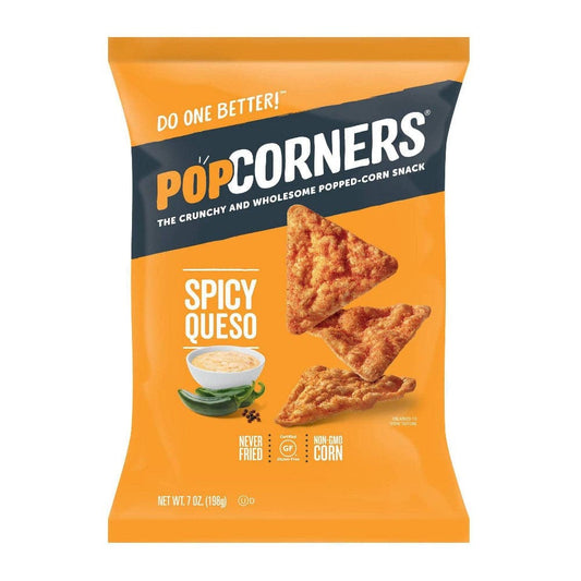 PopCorners - Popped Corn Snacks Spicy Queso