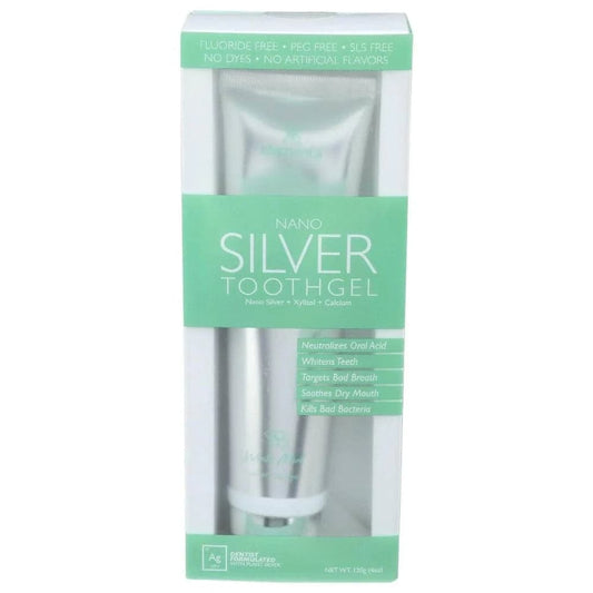 Elementa Silver - Nanosilver Tooth Gel - Wintermint, 4 Oz