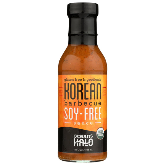 OCEANS HALO - Soy-Free Korean BBQ Sauce 12OZ ( Pack of 6)
