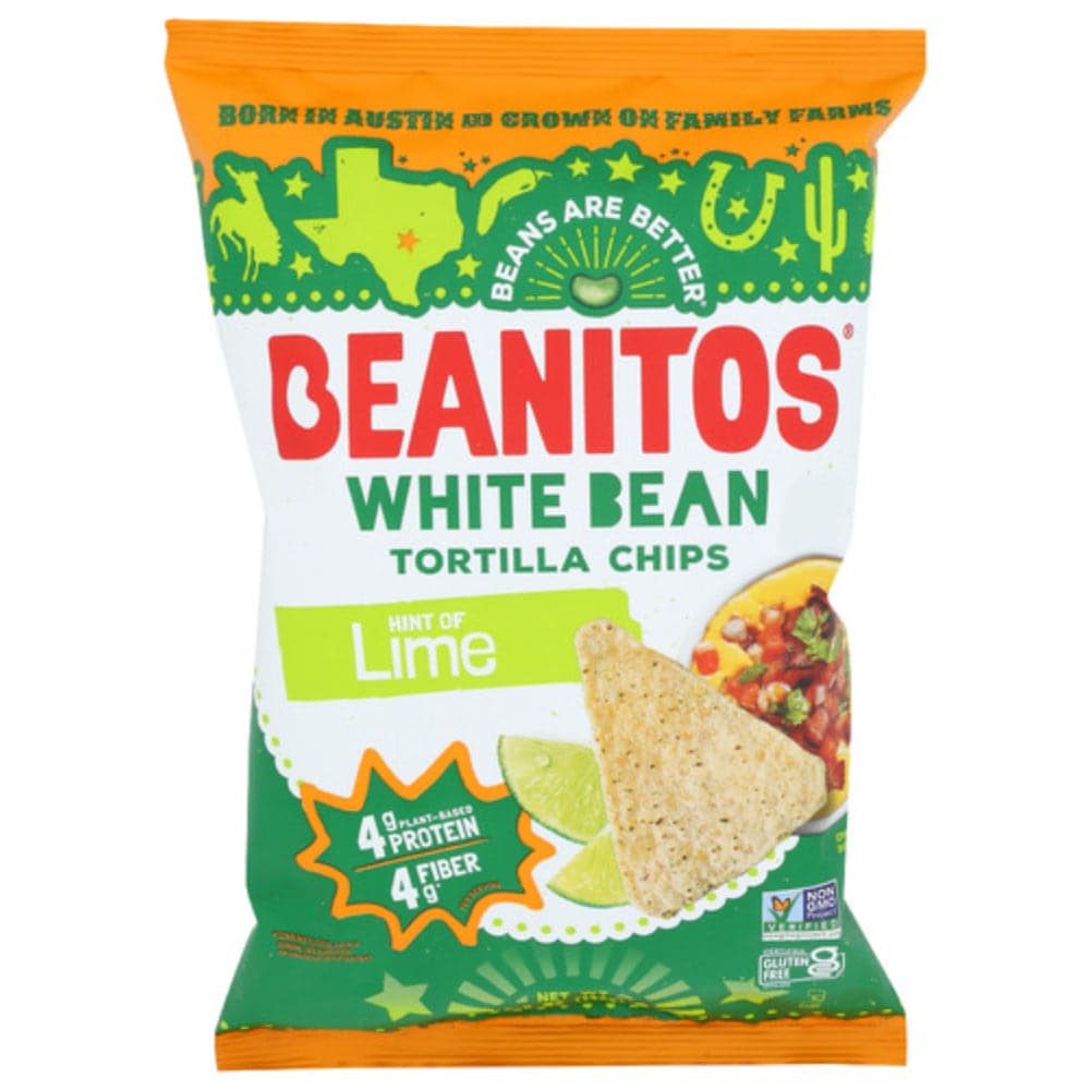 Beanitos -White Bean Chips Hint Of Lime  5 OZ - (Pack of 6)