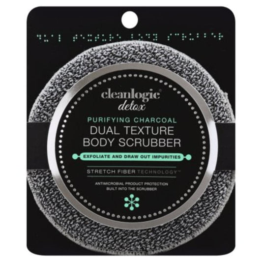 Cleanlogic - Detoxify Dual-Texture Body Exfoliator Scrubber