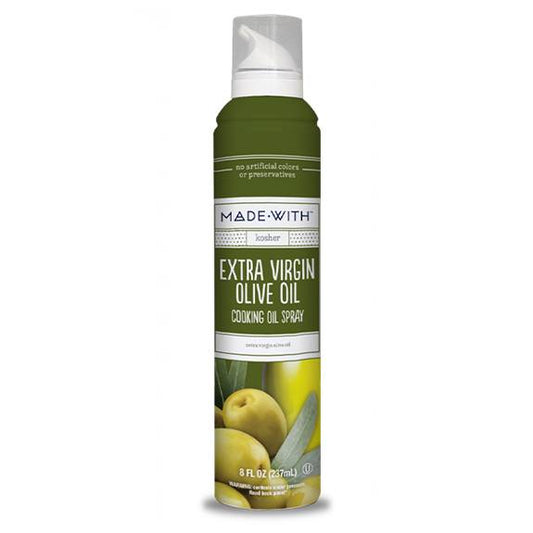 Made With Extra Virgin Olive Oil Cooking Spray, 8 oz
 | Pack of 6 - PlantX US