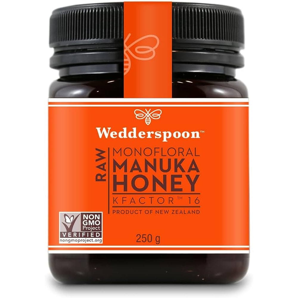 Wedderspoon - Organic Raw Manuka Honey KFactor 16 8.8 OZ - (Pack of 6)