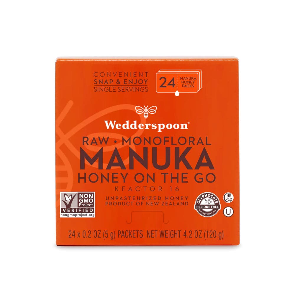 Wedderspoon - Manuka Travel Honey Packs 4.2 OZ - Pack of 6