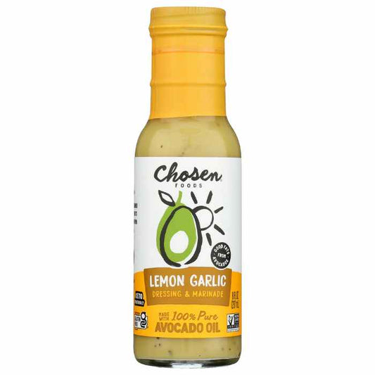 CHOSEN FOODS - Lemon Garlic Marinade & Dressing 8OZ ( Pack of 6)