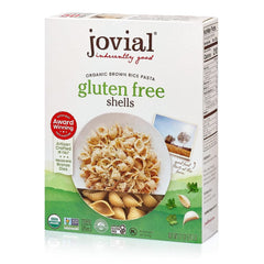 Jovial - Organic Gluten-Free Brown Rice Shells Pasta, 12 Oz - Pack of 12