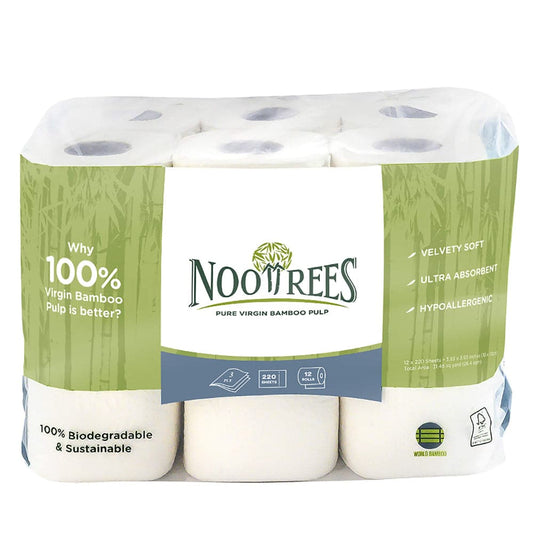 NooTrees - 12 Roll Toilet Paper 3 Ply