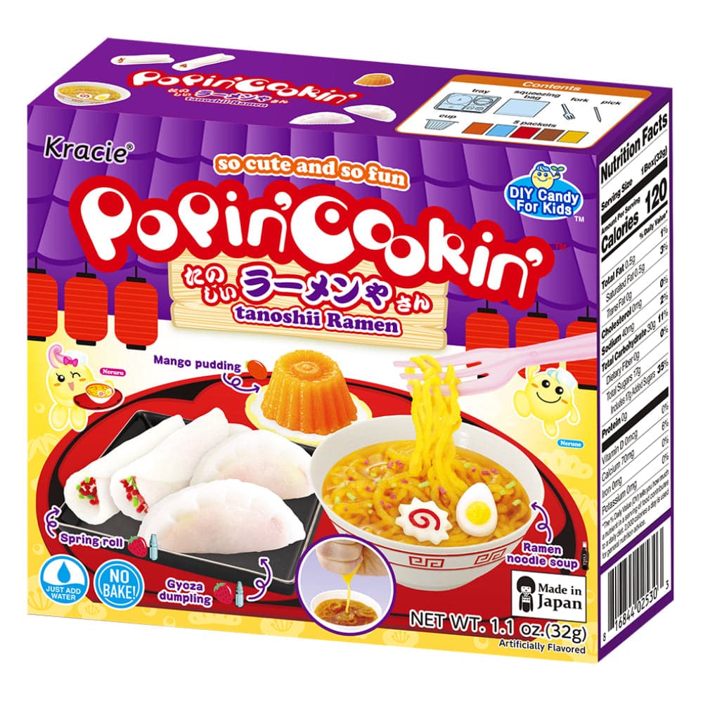 Kracie - Popin Cooking DIY Candy Ramen Kit 1.1 OZ - (Pack of 5)