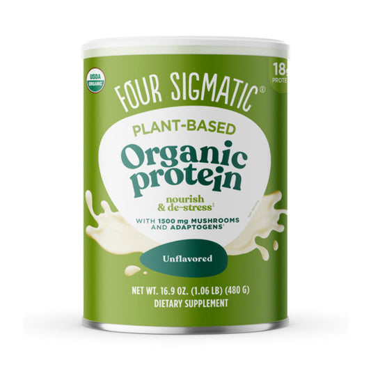 Four Sigmatic - Plant Prtn powderUnfvl Can, 16.9 oz