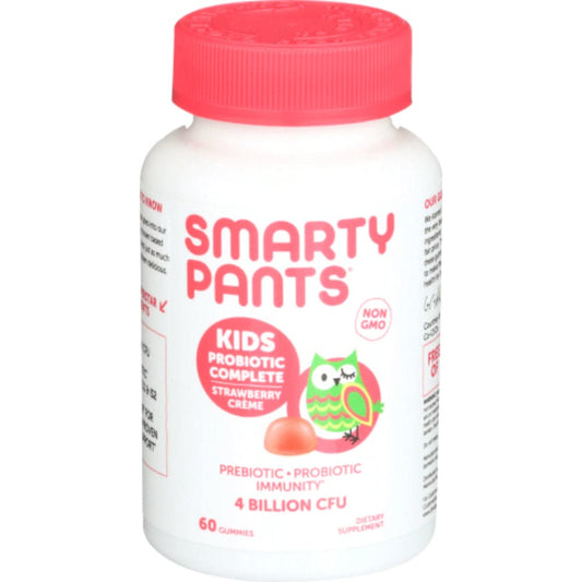 SmartyPants - Kids Probiotic Strawberry Creme Immunity Gummies - 60Pc