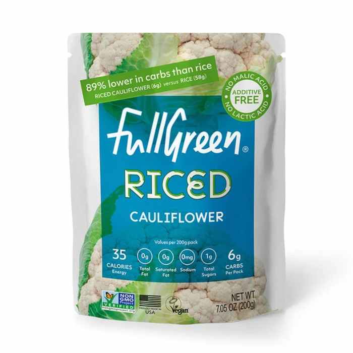FULLGREEN - Riced Cauliflower 7.05OZ ( Pack of 6)