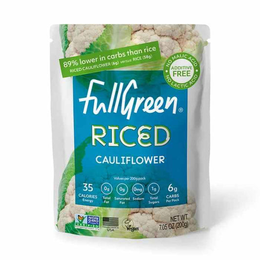 FULLGREEN - Riced Cauliflower 7.05OZ ( Pack of 6)