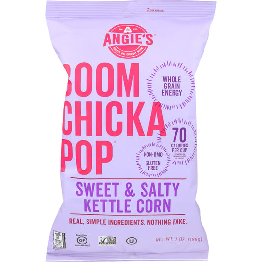 ANGIES - Boom Chicka Pop Sweet & Salty Kettle Corn 7OZ ( Pack of 12)