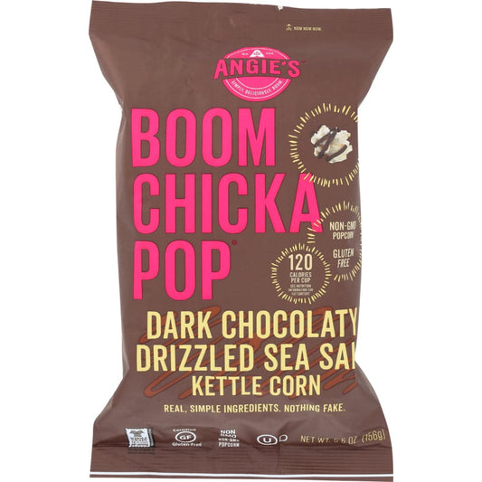 Angie's - Boomchickapop Dark Chocolaty Drizzled Sea Salt Kettle Corn