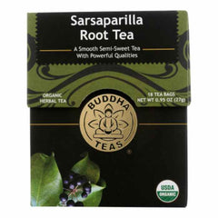 BUDDHA TEAS - Sarsaparilla Tea 18BG ( Pack of 6)