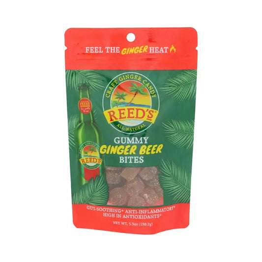 REEDS - Gummy Ginger Beer Bites 5.3OZ ( Pack of 12)