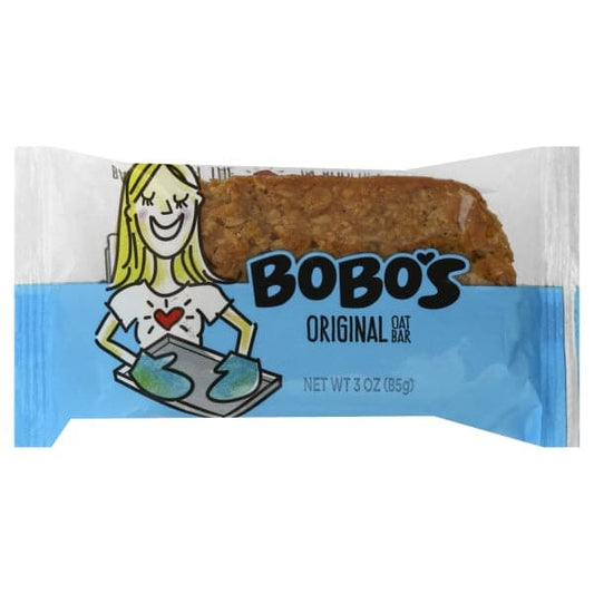 Bobo's - Oat Bar All Natural Original, 3 oz | Pack of 12 - PlantX US