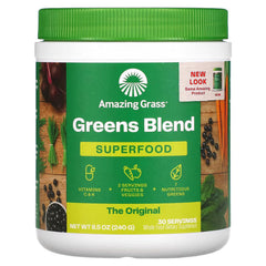 AMAZING GRASS - Greens Blend Superfood Vegan Powder 8.5OZ ( Pack of 1)