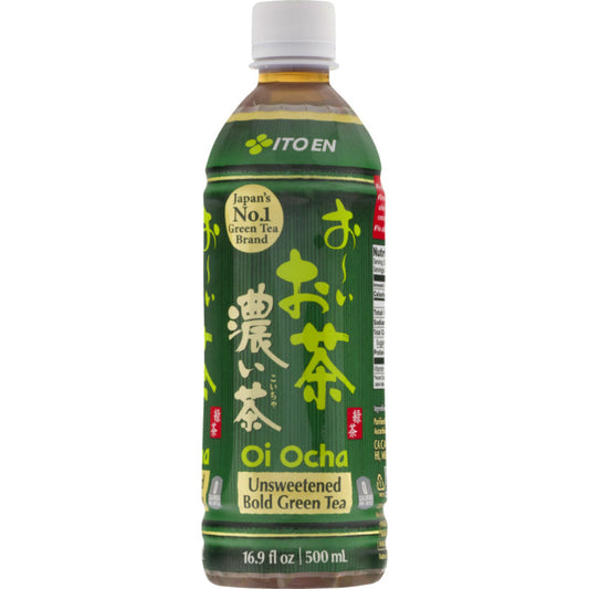 ITO EN - Unsweetened Bold Green Tea 16.9FO ( Pack of 12)