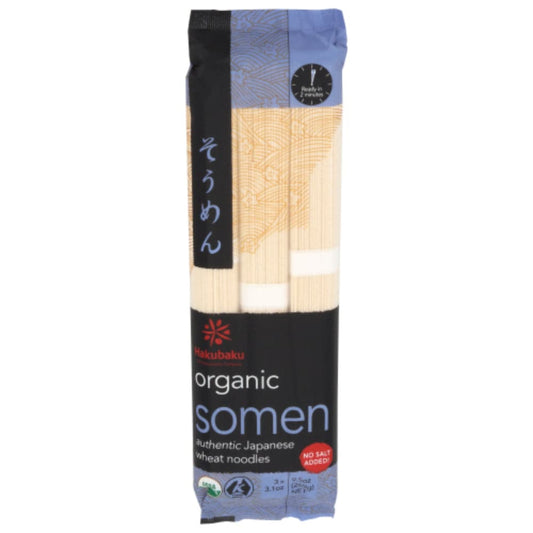 HAKUBAKU - Organic WHEAT SOMEN NOODLE