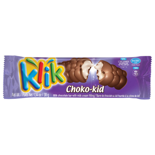 PASKESZ - Chocolate Choko Kid Bar 1.34OZ ( Pack of 24)
