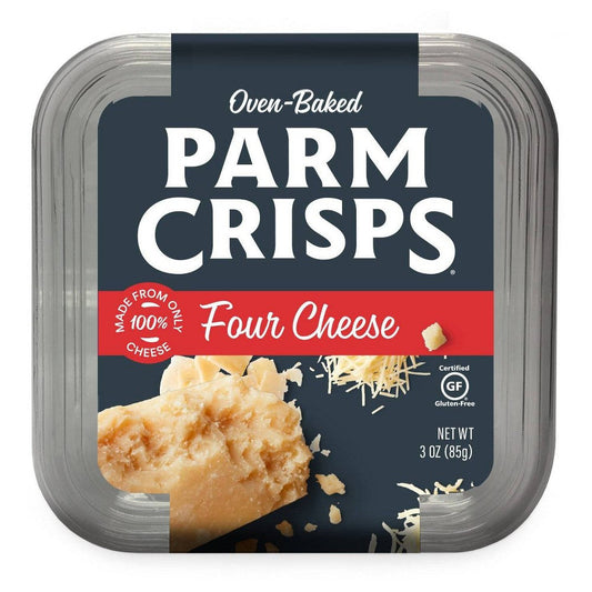 PARM CRISPS - Crisps Four Cheese 3OZ ( Pack of 12)