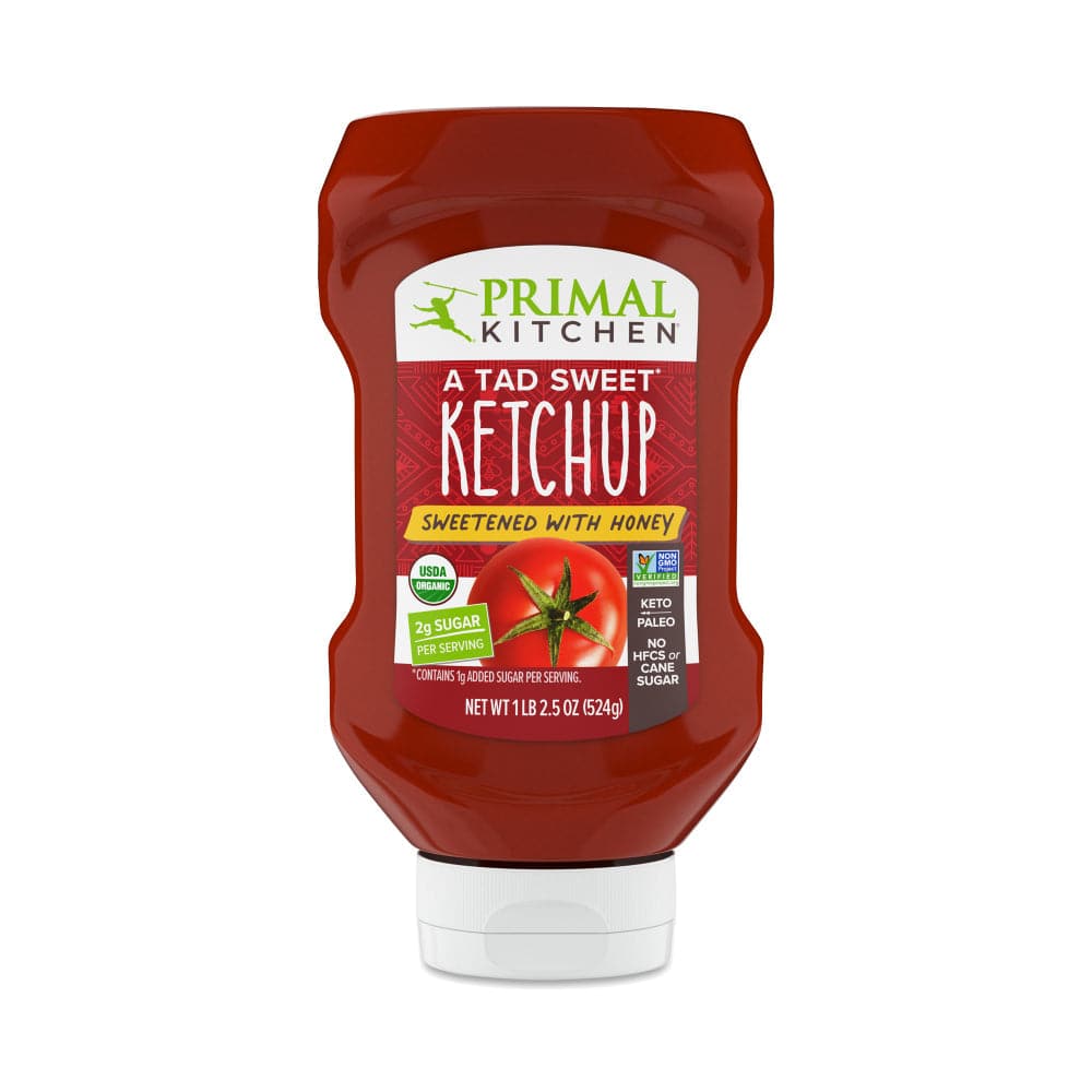 Primal Kitchen - Organic Squeeze Ketchup, Sweetened with Honey