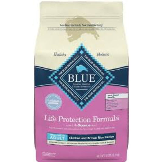 BLUE BUFFALO - Adult Chicken Small Breed Dog Food 5LB ( Pack of 3)