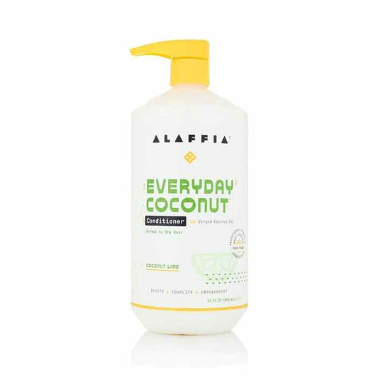 ALAFFIA - Coconut & Lime Conditioner 32FO ( Pack of 1)