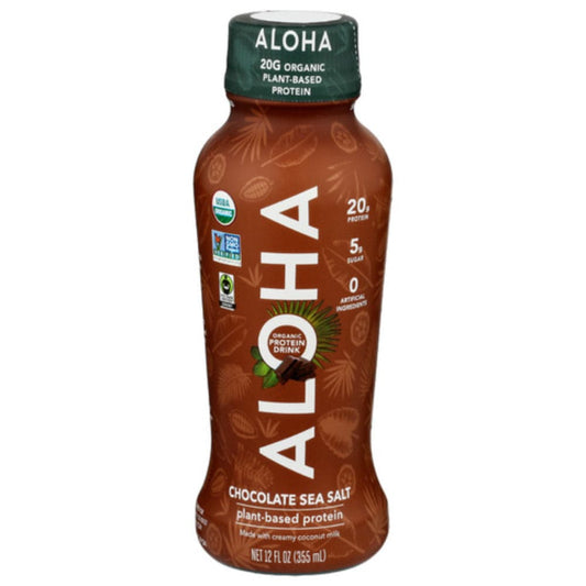 ALOHA - Protein Roast Chocolate Supplements, 12 FO - (Pack of 12)