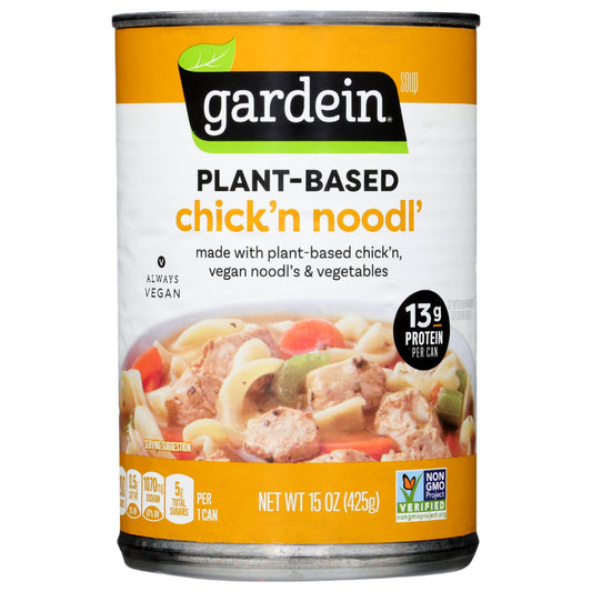 GARDEIN - Chicken Noodle Soup 15OZ ( Pack of 12)