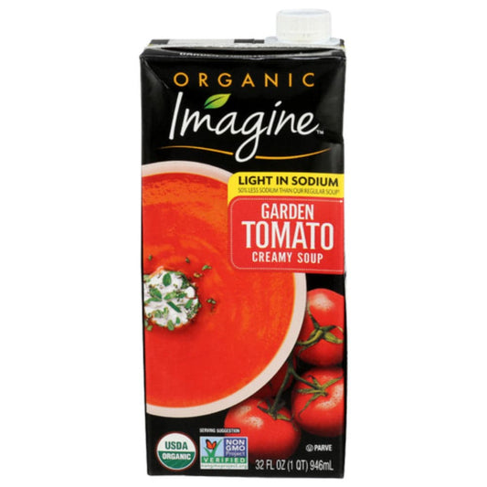 Imagine - Organic Light In Sodium Creamy Garden Tomato Soup, 32 Oz