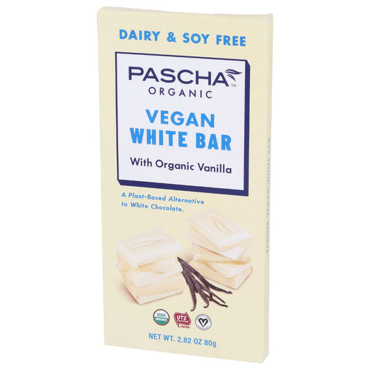 PASCHA - White Chocolate Bar 2.82OZ ( Pack of 10)