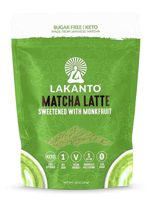 Lakanto Matcha Drink Mix Sugar Free 10 Oz
 | Pack of 8 - PlantX US