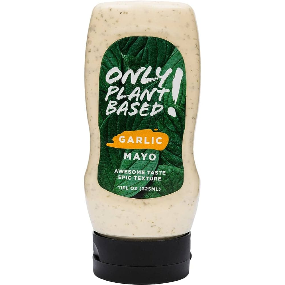 Only Plant Based - Garlic Plant Based Mayonnaise 11 OZ - Pack of 8