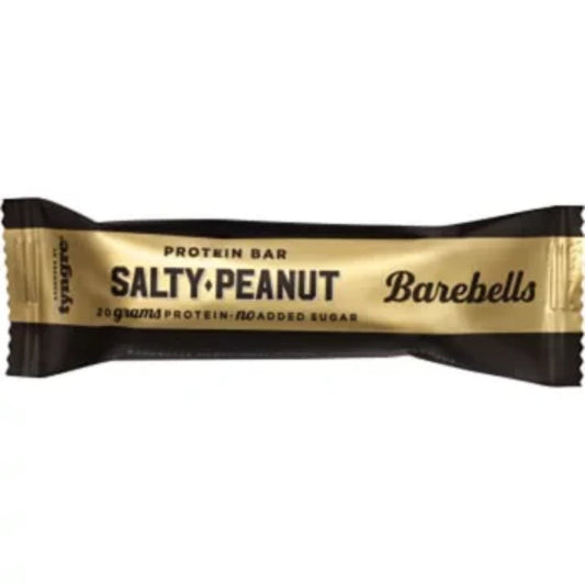 BAREBELLS - Salty Peanut Protein Bar 55GM ( Pack of 12)