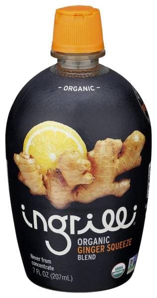 INGRILLI Organic Ginger Squeeze Blend, 7 fo
 | Pack of 12 - PlantX US