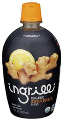 INGRILLI Organic Ginger Squeeze Blend, 7 fo
 | Pack of 12 - PlantX US