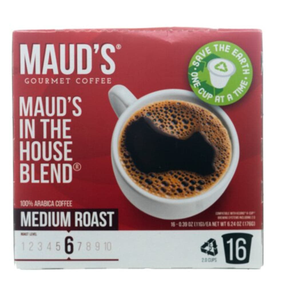 Mauds - Gourmet Coffee in the House Blend Coffee Pods Medium