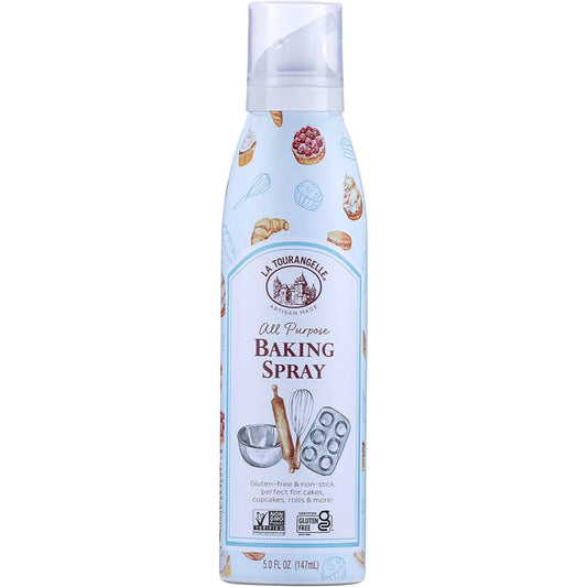 LA TOURANGELLE - All Purpose Baking Spray 147ML ( Pack of 6)