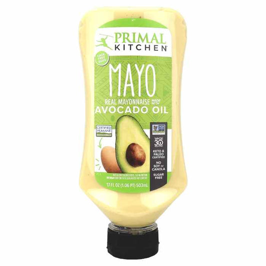 PRIMAL KITCHEN - Avocado Oil Mayo Squeeze 17OZ ( Pack of 6)