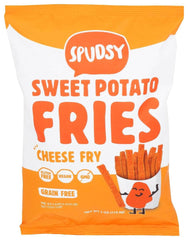 Spudsy: Sweet Potato Fries Cheese Fry, 4 Oz
 | Pack of 12 - PlantX US