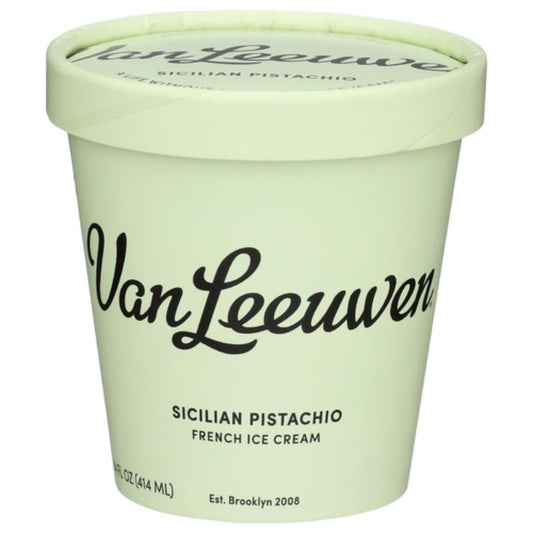 VANLEEUWEN - ICE CREAM PISTACHIO 14oz, (Pack of - 8 )