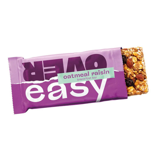 Over Easy - Oatmeal Raisin Breakfast Bar 1.8 OZ - Pack of 12