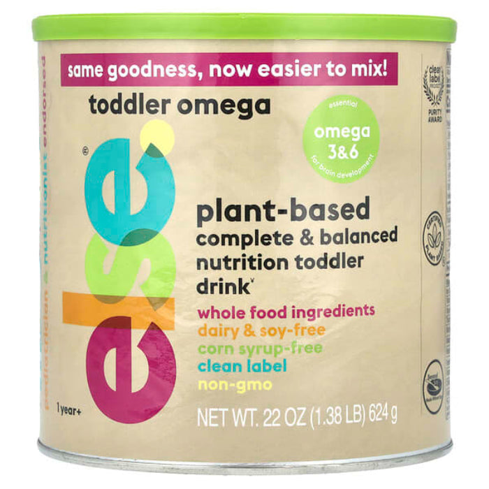 ELSE NUTRITION - Else Nutrition Formula Toddler Omega Plant-Based 22OZ ( Pack of 6)