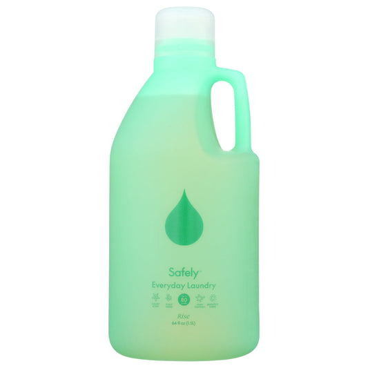 SAFELY - Everyday Laundry Liquid Detergent Rise 64FO ( Pack of 4)